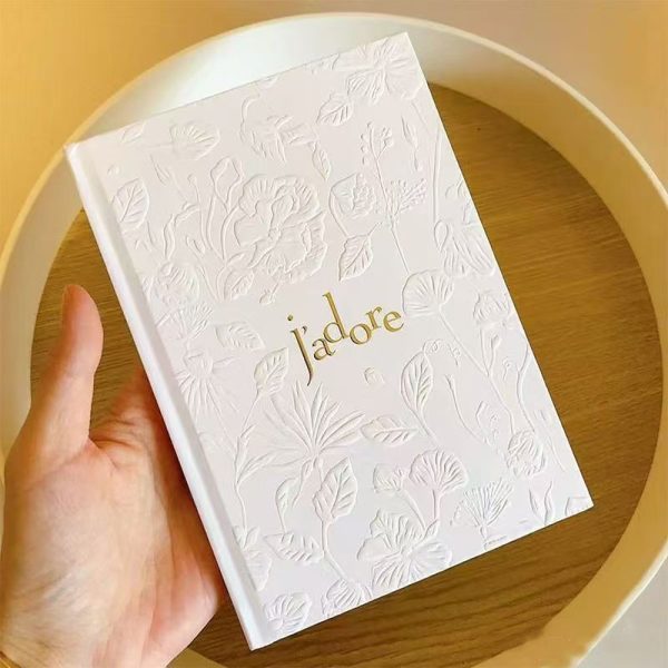 J'adore Floral Embossed Journal Notebook - Image 2