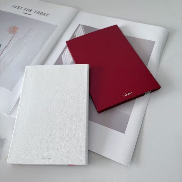 Notebook White Red Ribbon VIP Gift Item - Image 3