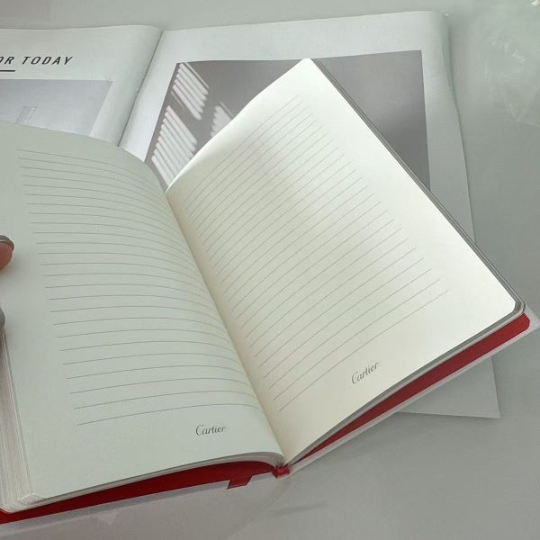 Notebook White Red Ribbon VIP Gift Item - Image 9